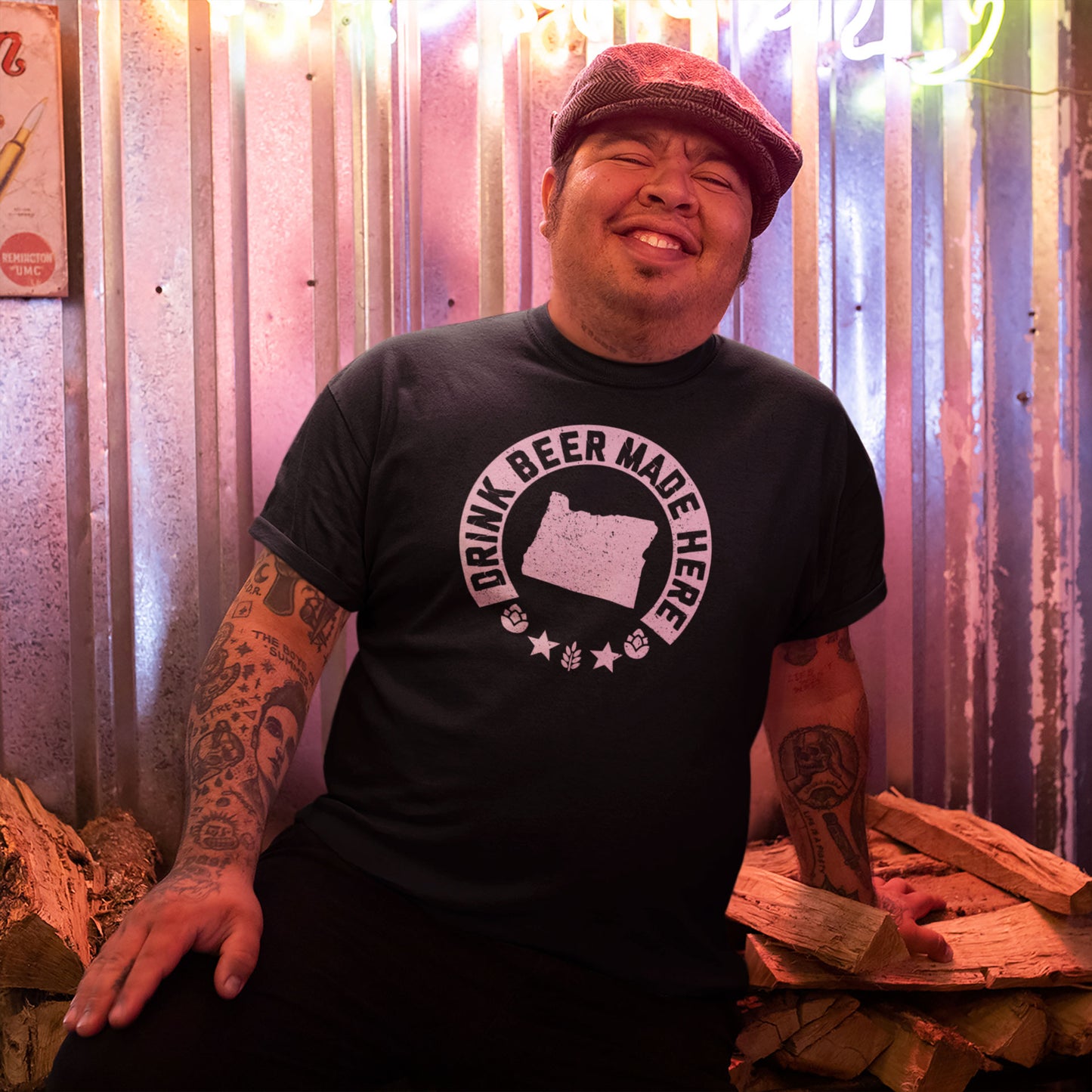 Oregon - Drink Beer Made Here - Unisex Hoodie