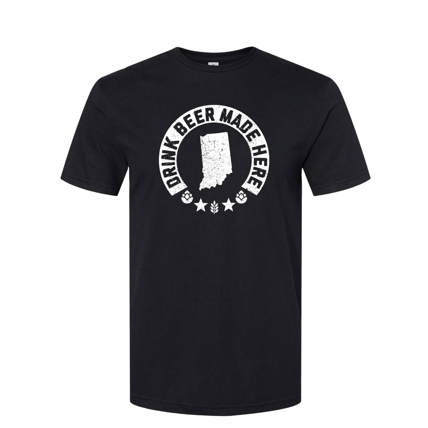 Indiana - Drink Beer Made Here - Unisex T-Shirt