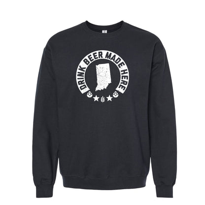 Indiana - Drink Beer Made Here - Unisex Sweatshirt