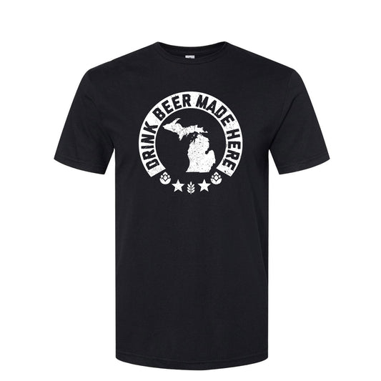 Michigan - Drink Beer Made Here - Unisex T-Shirt