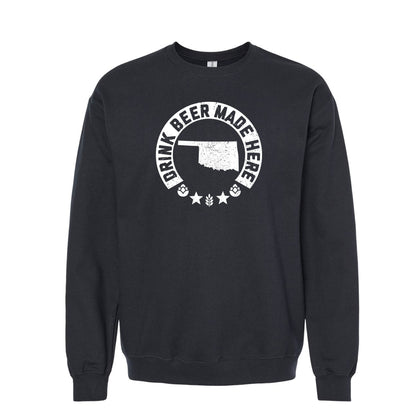 Oklahoma - Drink Beer Made Here - Unisex Sweatshirt
