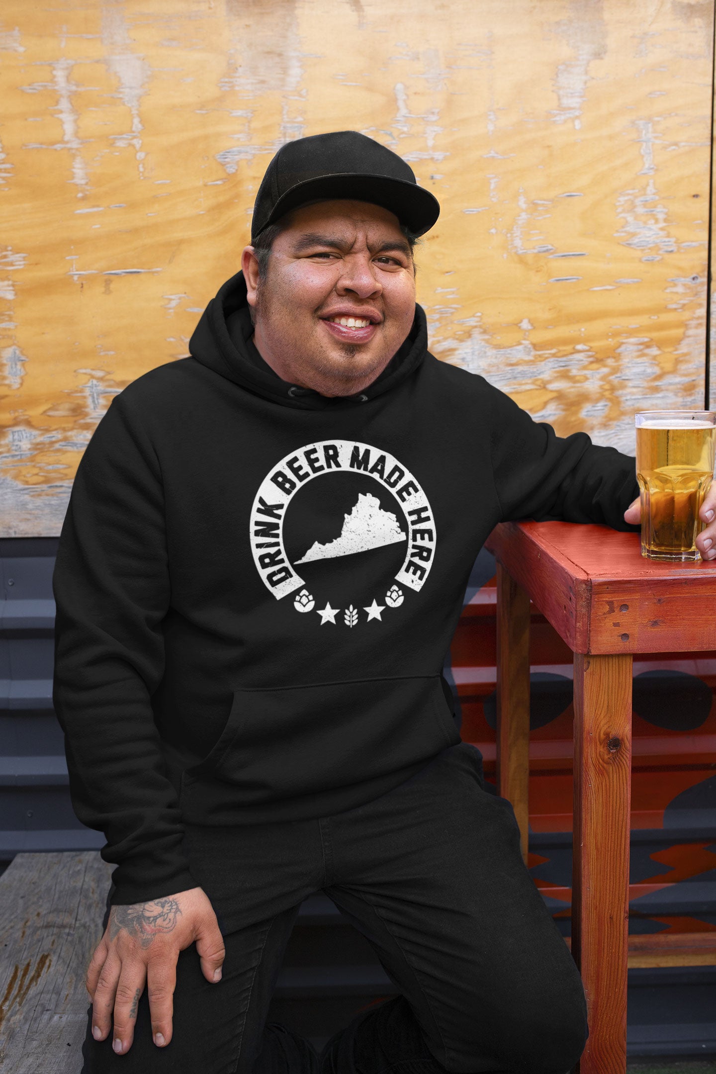 Virginia - Drink Beer Made Here - Unisex Sweatshirt