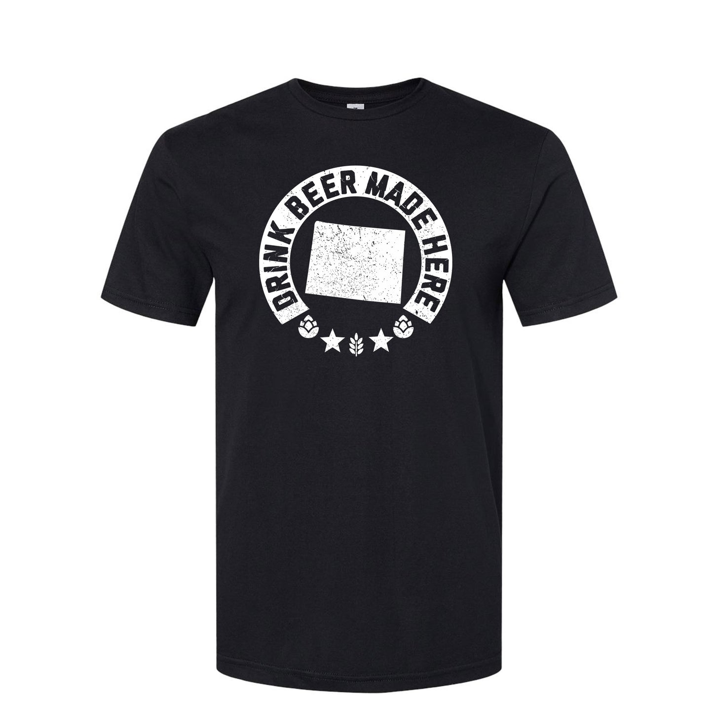 Wyoming - Drink Beer Made Here - Unisex T-Shirt