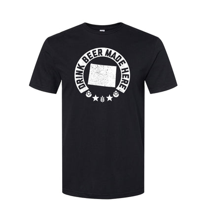 Wyoming - Drink Beer Made Here - Unisex T-Shirt