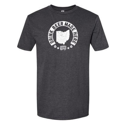 Cooked Can - Hillard Ohio DBMH - Charcoal Cotton T-Shirt