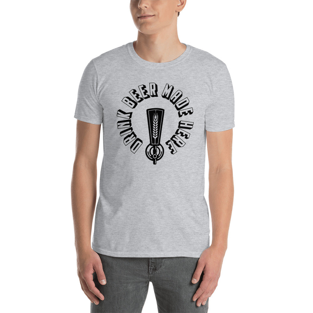 Drink Beer Made Here - Logo - Unisex T-Shirt