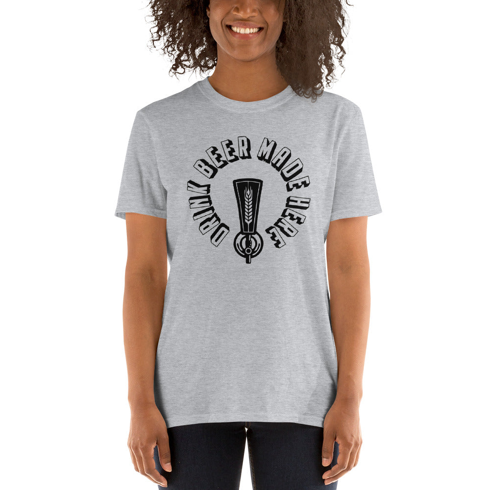 Drink Beer Made Here - Logo - Unisex T-Shirt