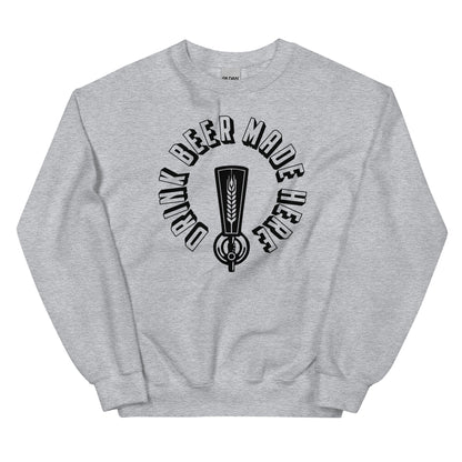 Drink Beer Made Here - Logo - Unisex Sweatshirt