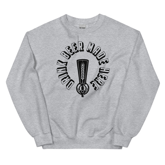 Drink Beer Made Here - Logo - Unisex Sweatshirt