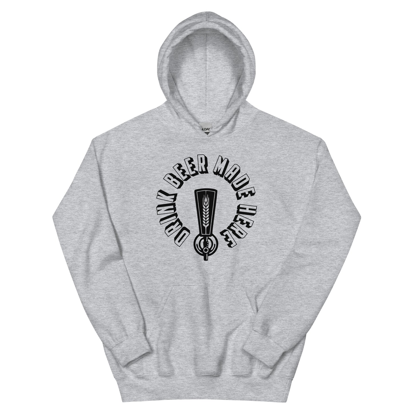 Drink Beer Made Here - Logo - Unisex Hoodie